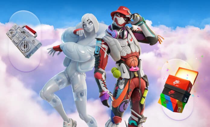 Společnost Nike odhalila vlastní virtuální svět Airphoria vytvořený ve spolupráci s Fortnite. Společnost Nike odhalila vlastní virtuální svět Airphoria vytvořený ve spolupráci s Fortnite.