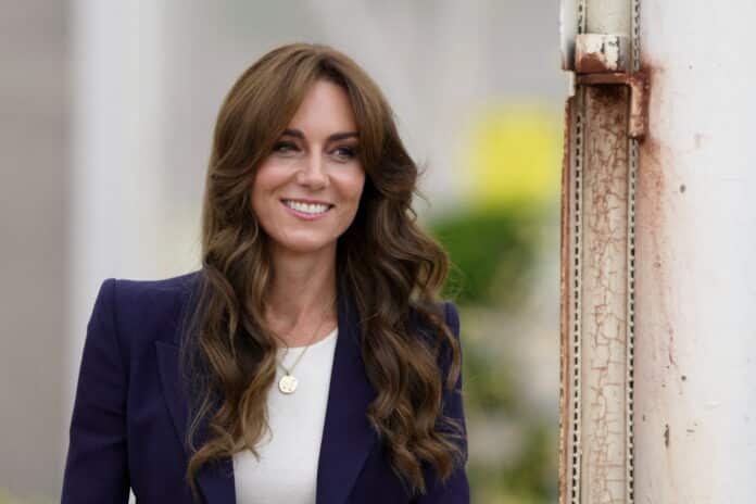 Britain's Catherine, Princess of Wales visits HMP High Down in Surrey