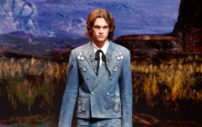 Pánská přehlídka Louis Vuitton podzim/zima 2024.