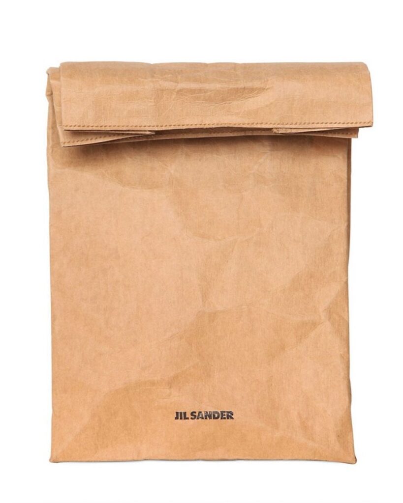 jil sander paper bag