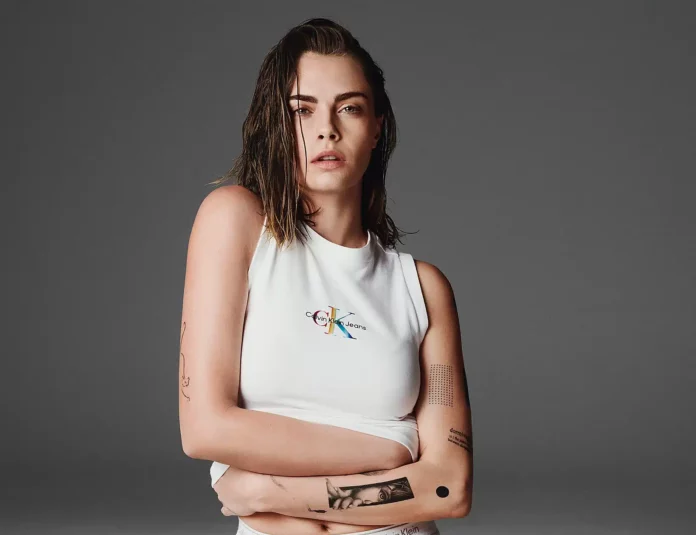 Cara Delevigne pro Calvin Klein