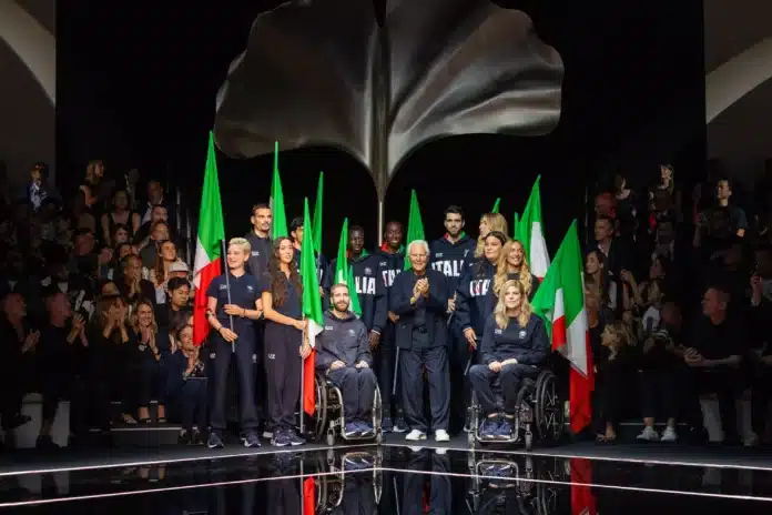 Olympijská kolekce pro italský tým od Giorgio Armani.