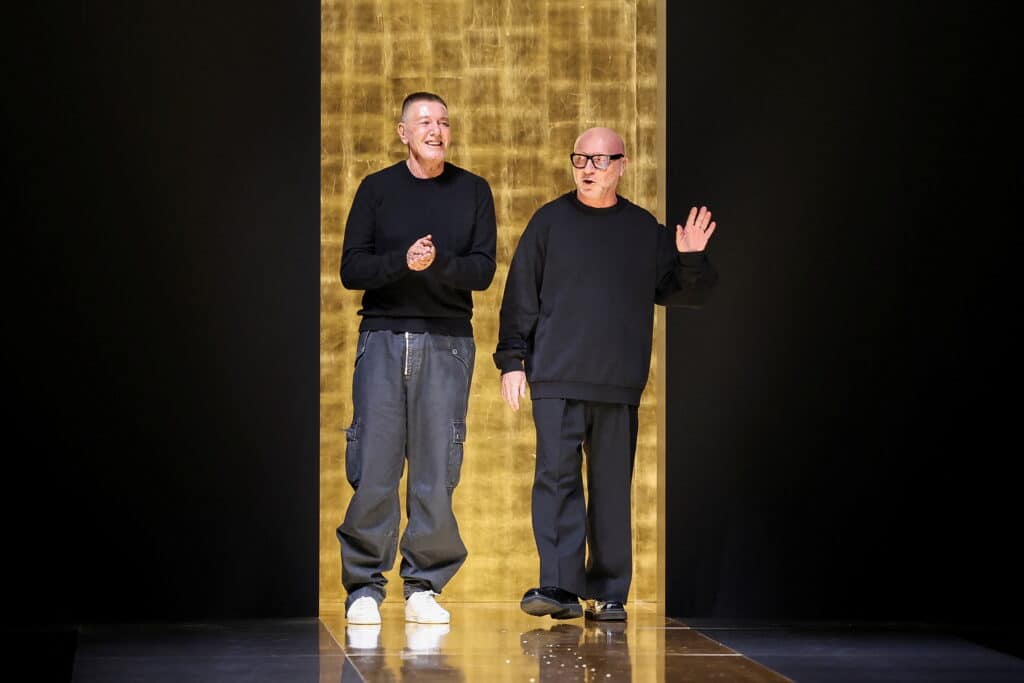 Domenico a Stefano Gabbana