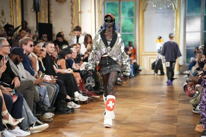 Přehlídka rappera Asap Rocky.