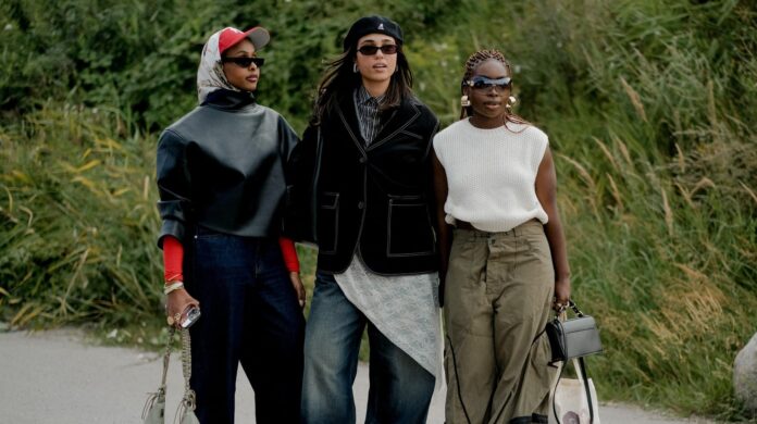 Copenhagen Fashion Week street style.