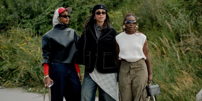 Copenhagen Fashion Week street style.
