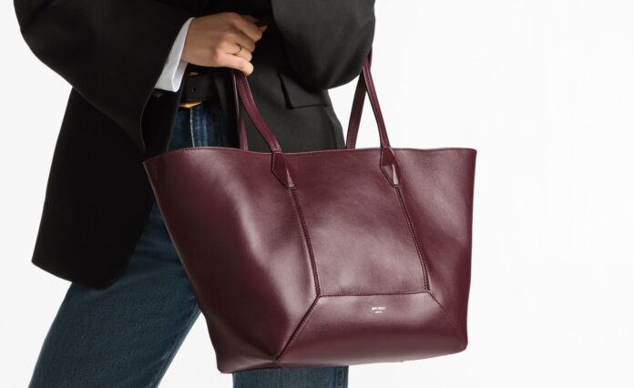 jimmy choo kabelka burgundy