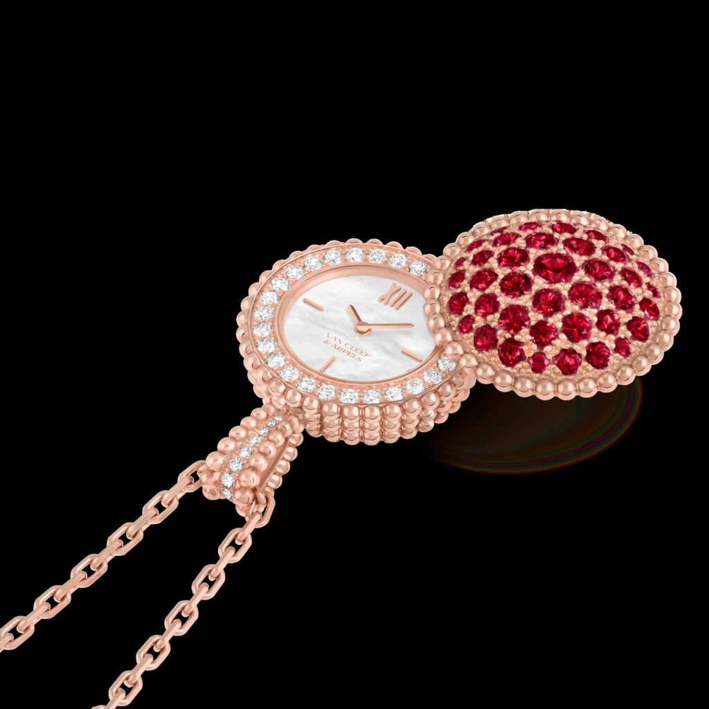 Van Cleef & Arpels hodinky náhrdelník