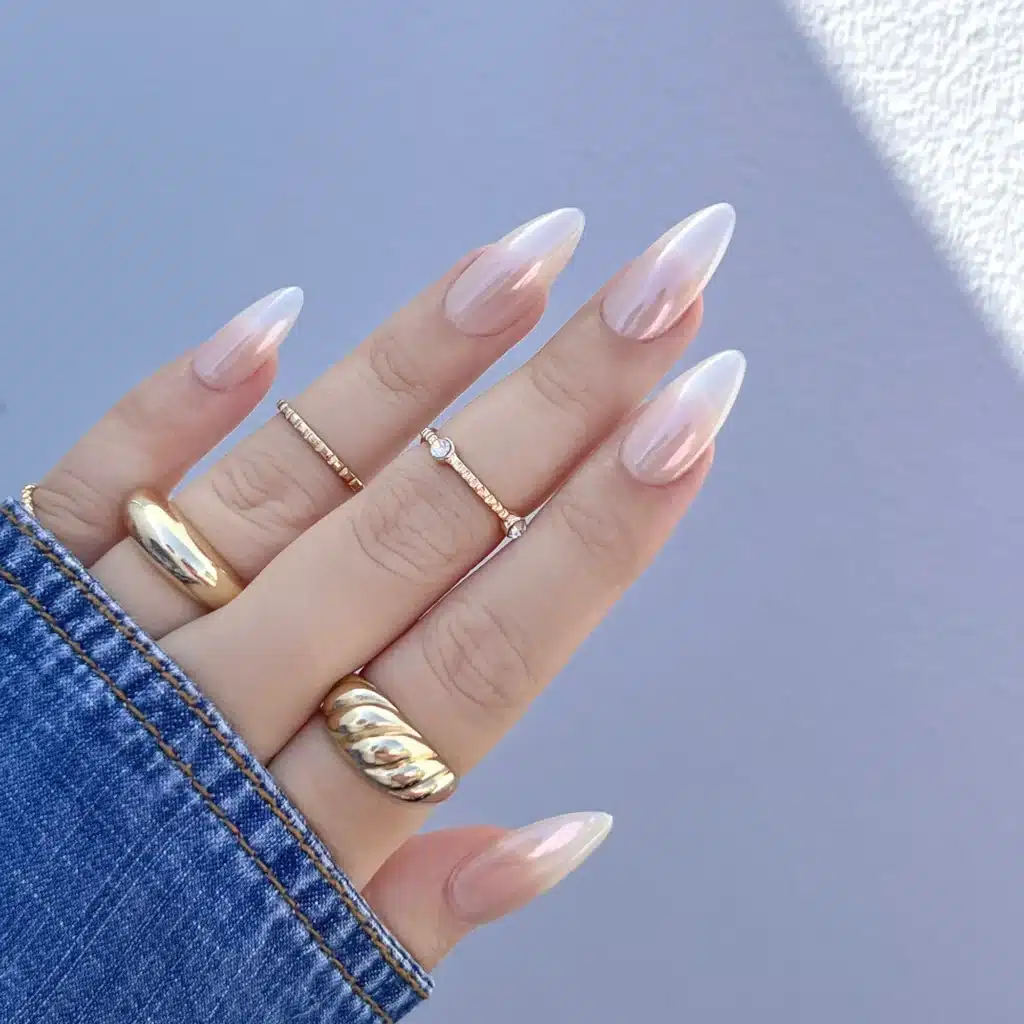 Daily Charme glazed nails