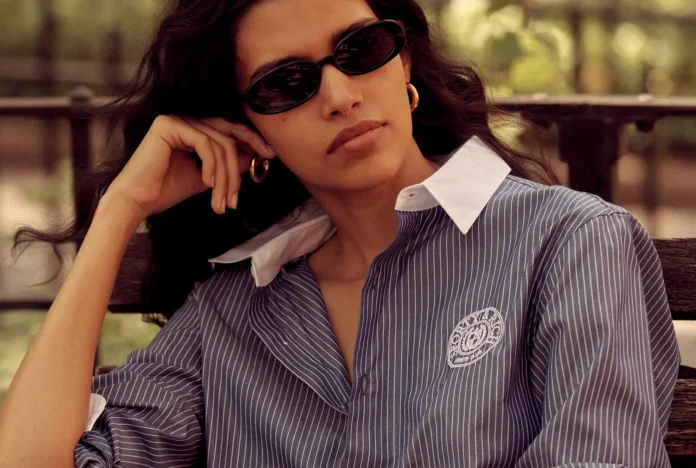 Sporty & Rich úvodka košile athleisure