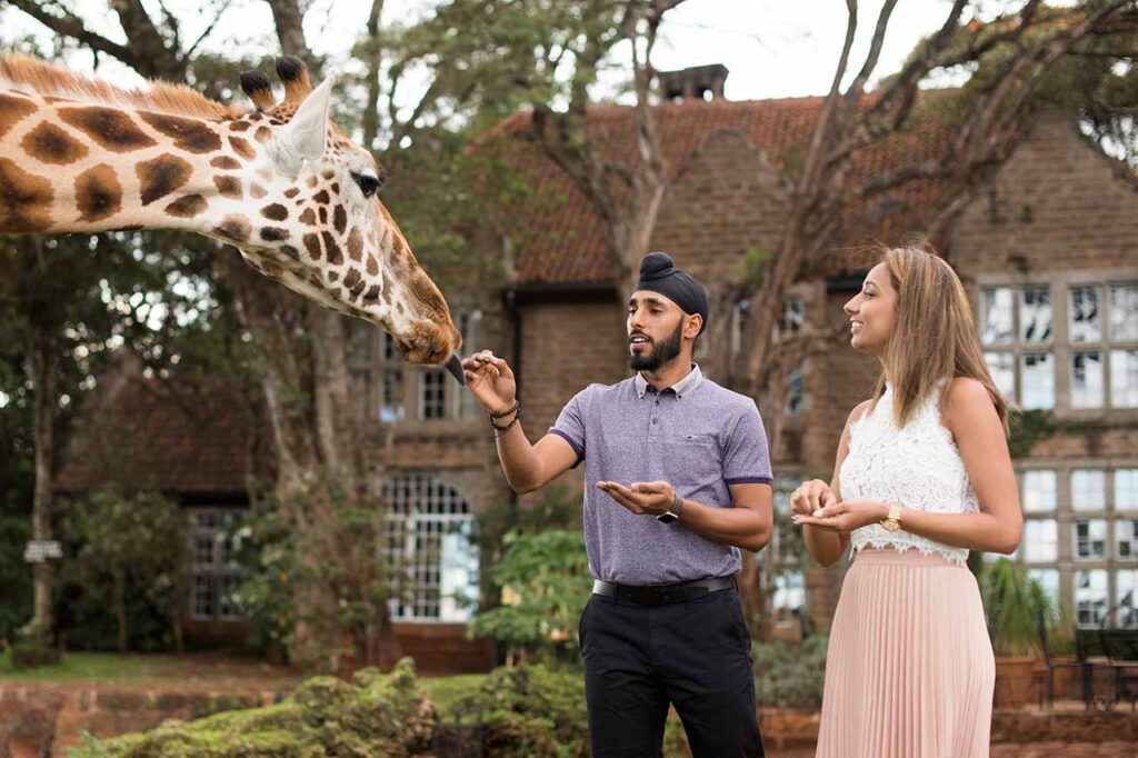 Giraffe Manor fotky