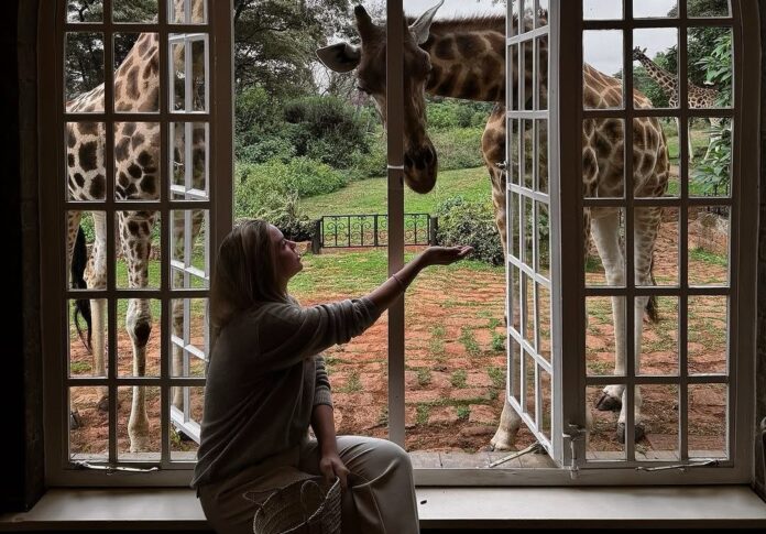 Giraffe Manor Instagram Official žirafy