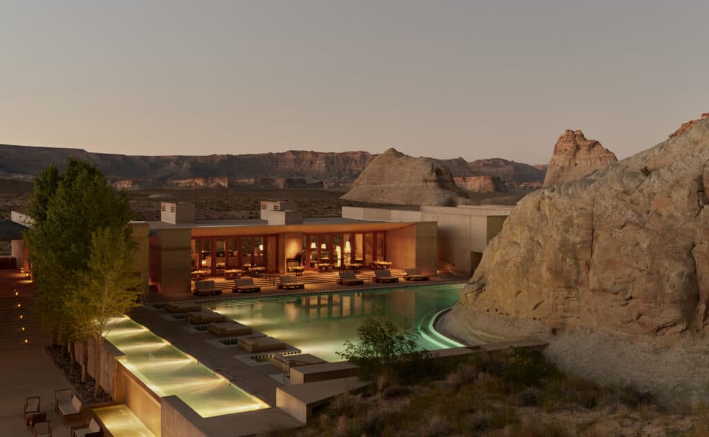 Amangiri bazény