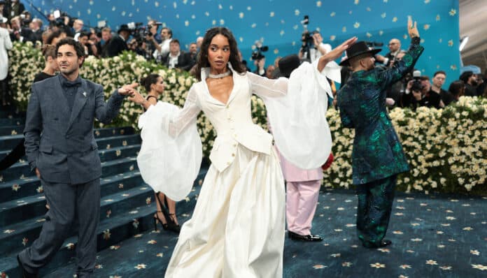 Laura Harrier Met Gala
