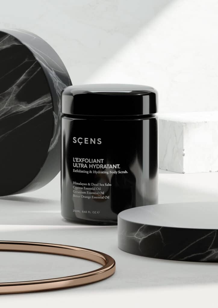 Scens body peeling beauty příprava