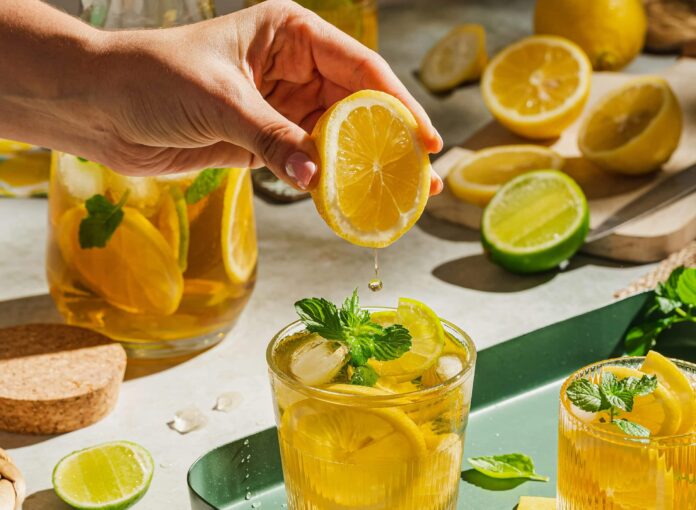 letní drinky
