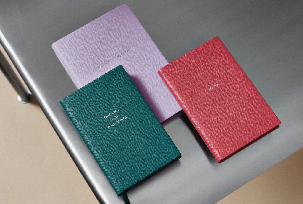 Smythson sešity back to school