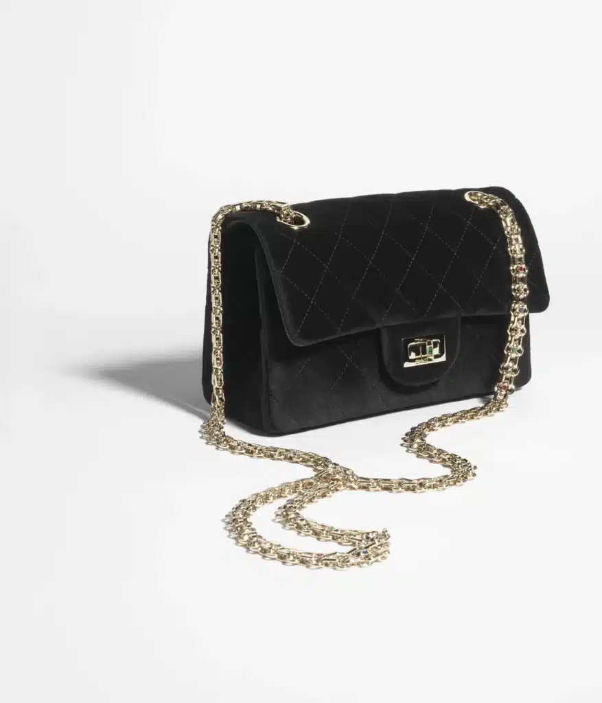 Chanel 2.55 samet