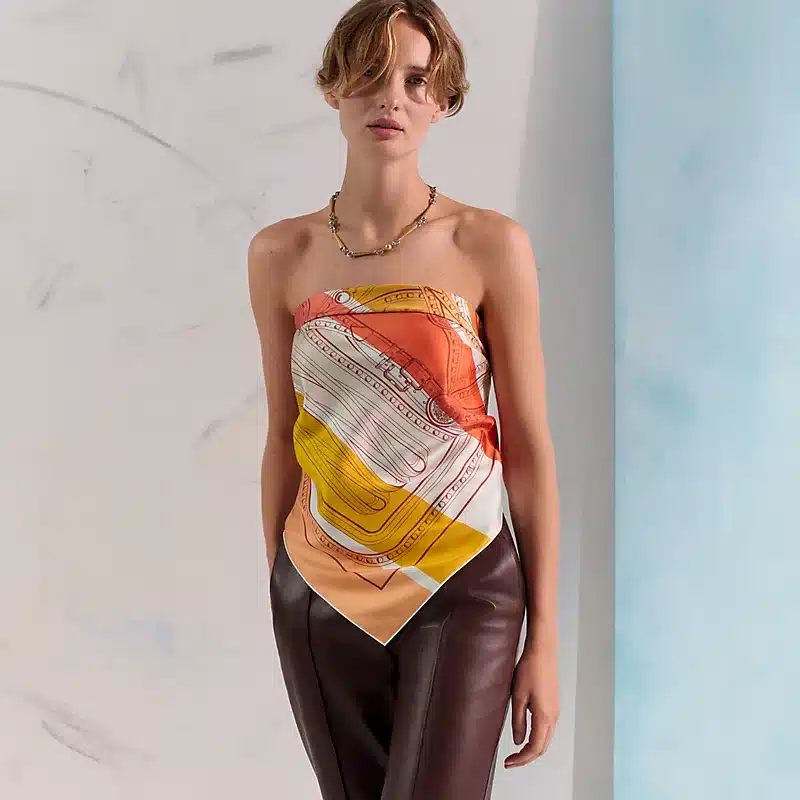 Hermès šátek nekompletní outfit