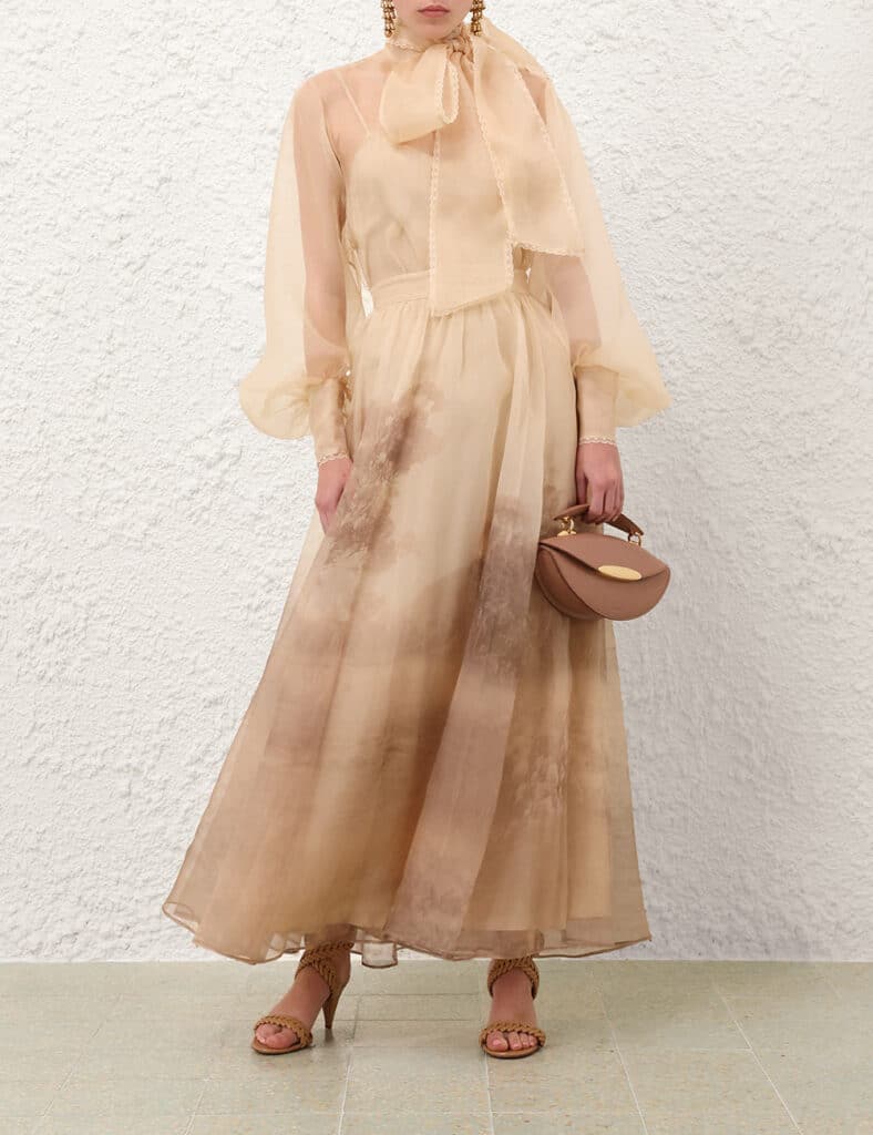 Zimmermann boho šaty podzimní šatník