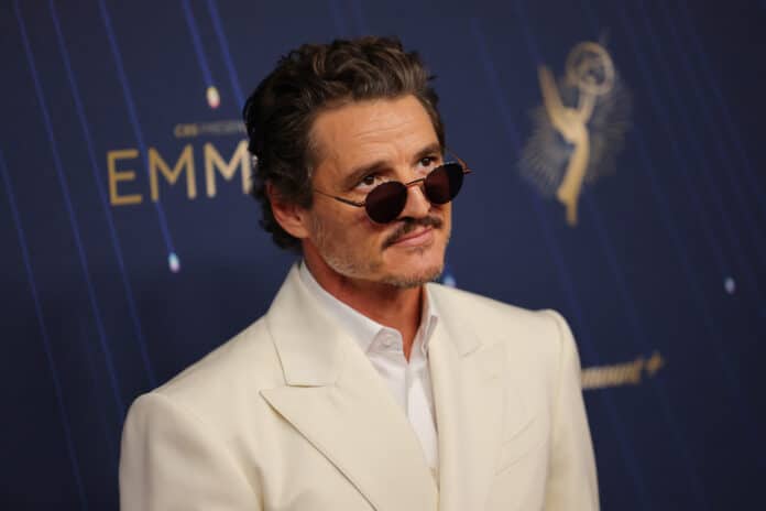 Pedro Pascal Emmy Awards 2025 Celine