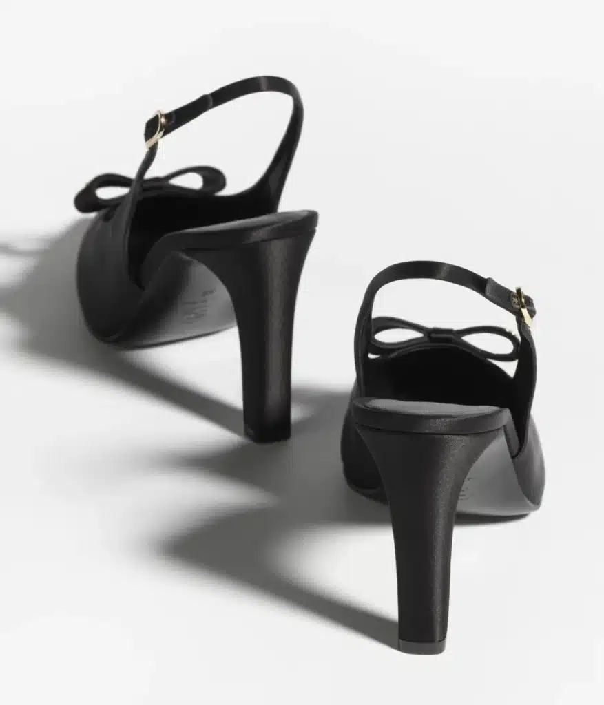 Chanel slingback day to night outfit
