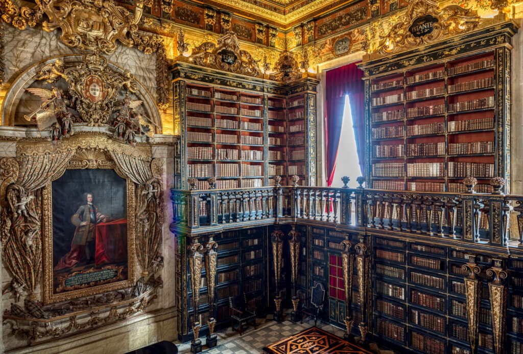 Biblioteca Joanina Coimbra University knihovny 3