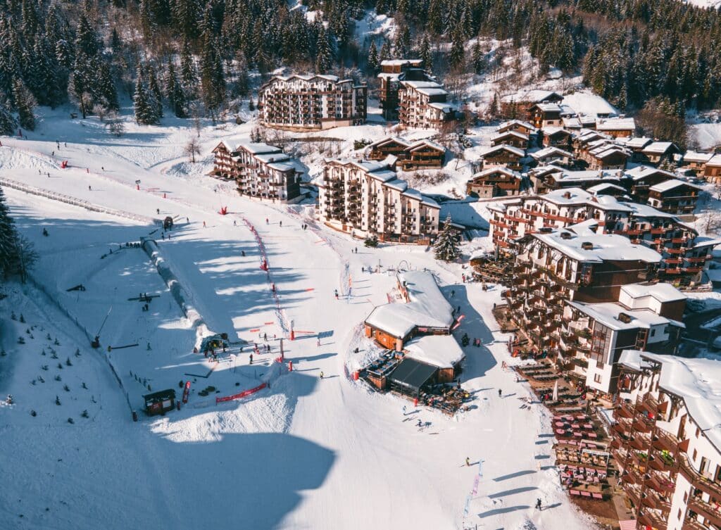Courchevel lyžařská střediska 2
