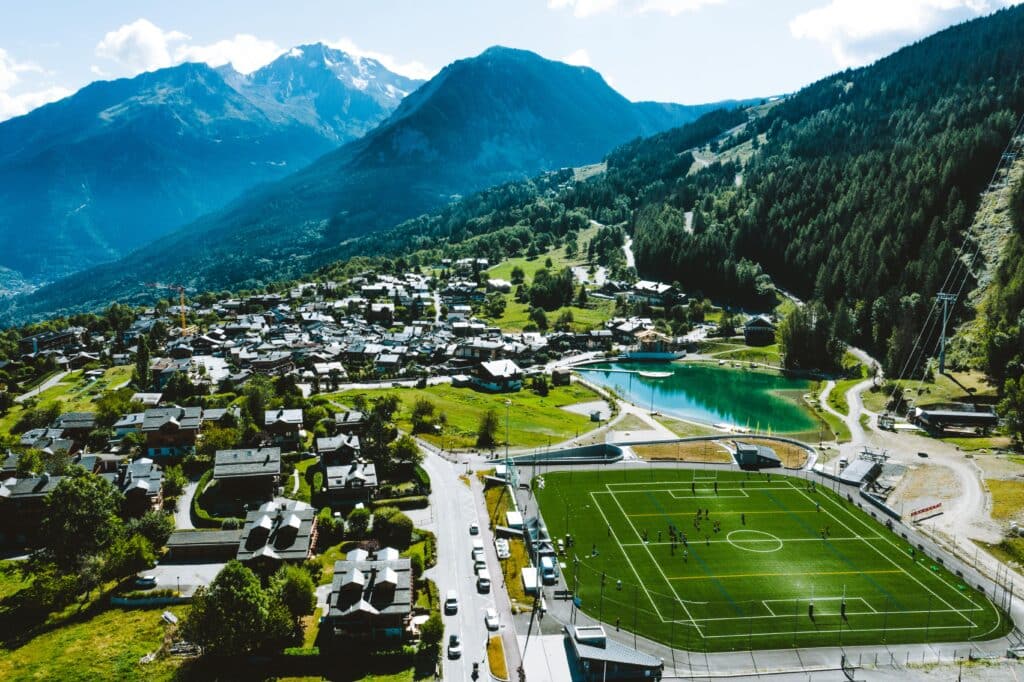 Courchevel lyžařská střediska 4