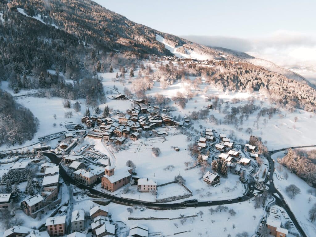 Courchevel horská střediska 3