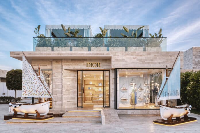 Dior popup