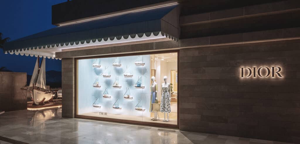 Dior popup